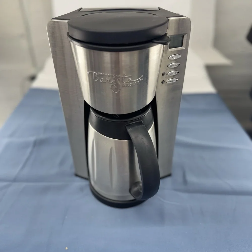 Starbucks Barista Aroma Grande w/Thermal Carafe 12Cup Coffee Maker TESTED WORKS